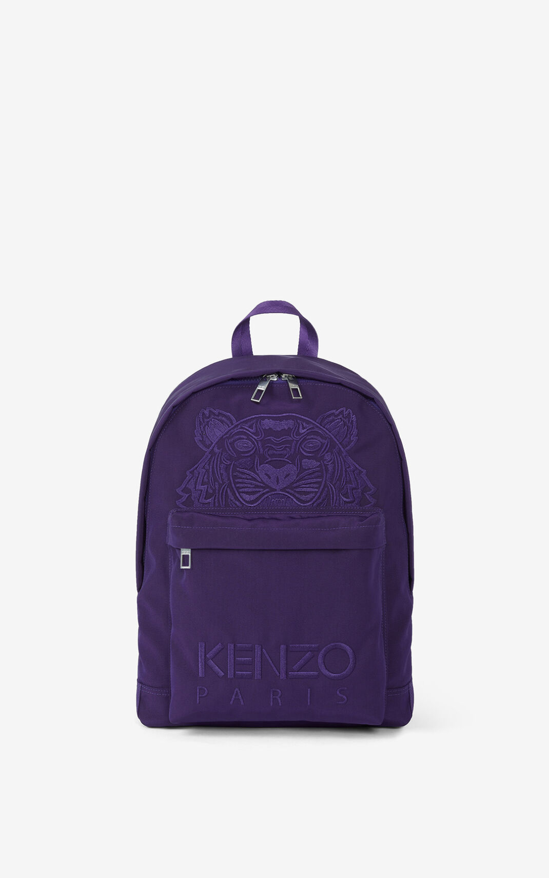 Kenzo Lærred Kampus Tiger Rygsæk Herre - Lilla DK-748772